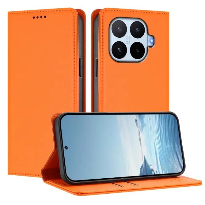 Housse Xiaomi 17T Pro Simili Cuir Grainé Porte-Cartes Surpiqûres Contrastées