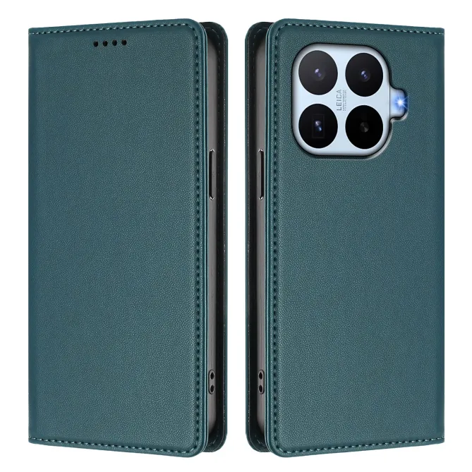 Housse Xiaomi 17T Pro Simili Cuir Grainé Porte-Cartes Surpiqûres Contrastées