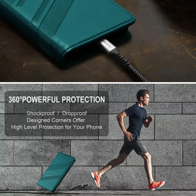 Flip Cover Xiaomi 17T Pro Lignes Structurées avec Porte-Cartes