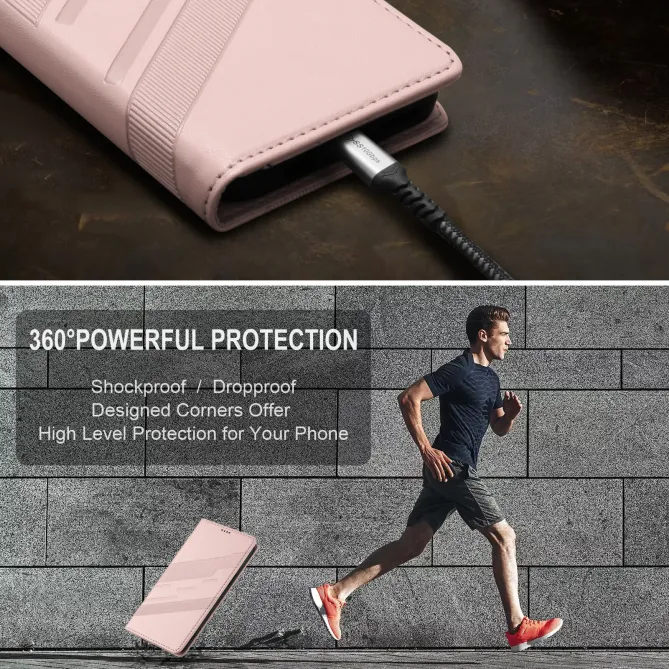 Flip Cover Xiaomi 17T Pro Lignes Structurées avec Porte-Cartes