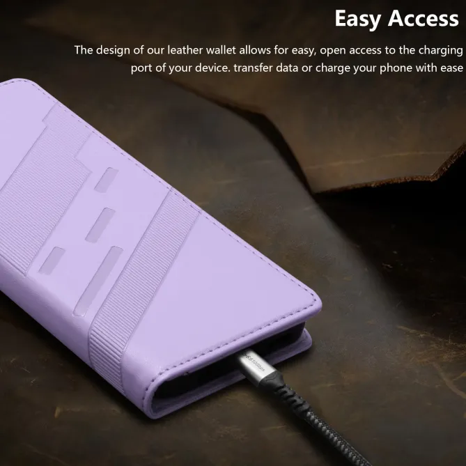 Flip Cover Xiaomi 17T Pro Lignes Structurées avec Porte-Cartes