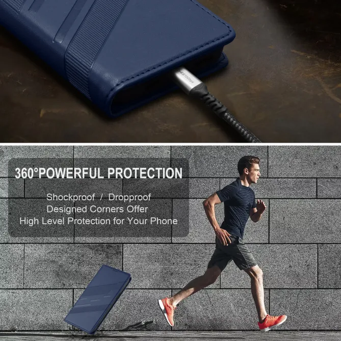 Flip Cover Xiaomi 17T Pro Lignes Structurées avec Porte-Cartes