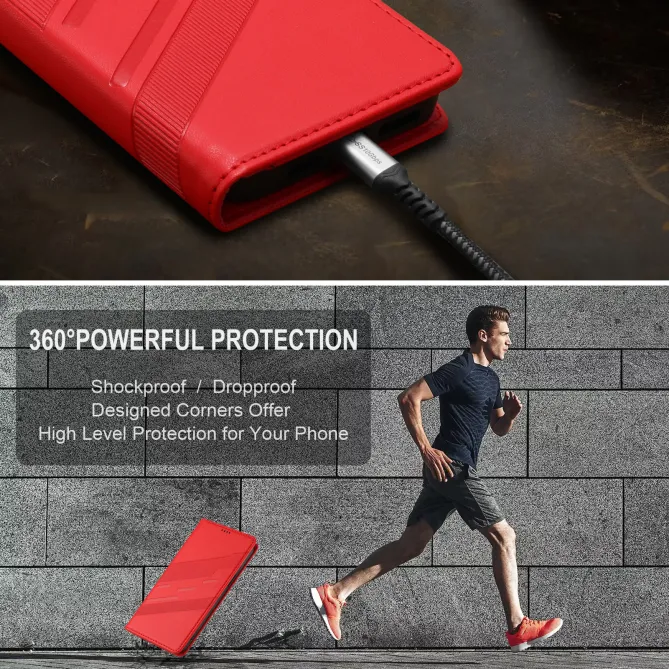 Flip Cover Xiaomi 17T Pro Lignes Structurées avec Porte-Cartes