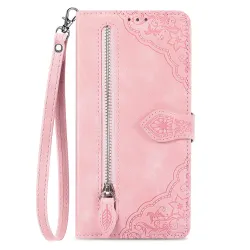 Housse Xiaomi 17T Pro Zippée Mandala Lanière