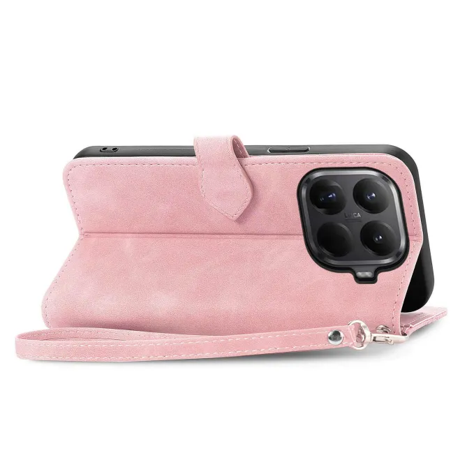 Housse Xiaomi 17T Pro Zippée Mandala Lanière