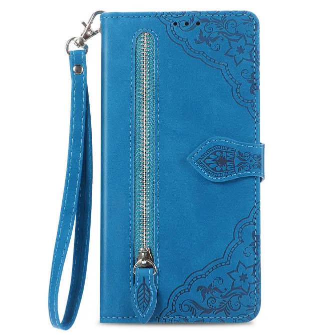 Housse Xiaomi 17T Pro Zippée Mandala Lanière