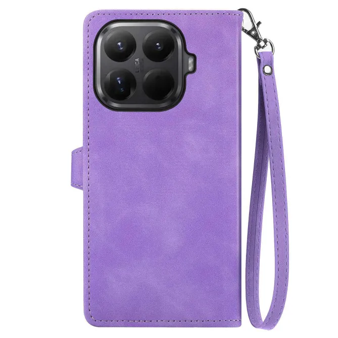 Housse Xiaomi 17T Pro Zippée Mandala Lanière