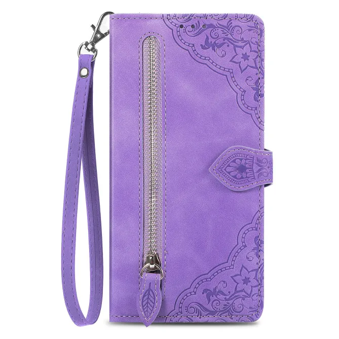 Housse Xiaomi 17T Pro Zippée Mandala Lanière
