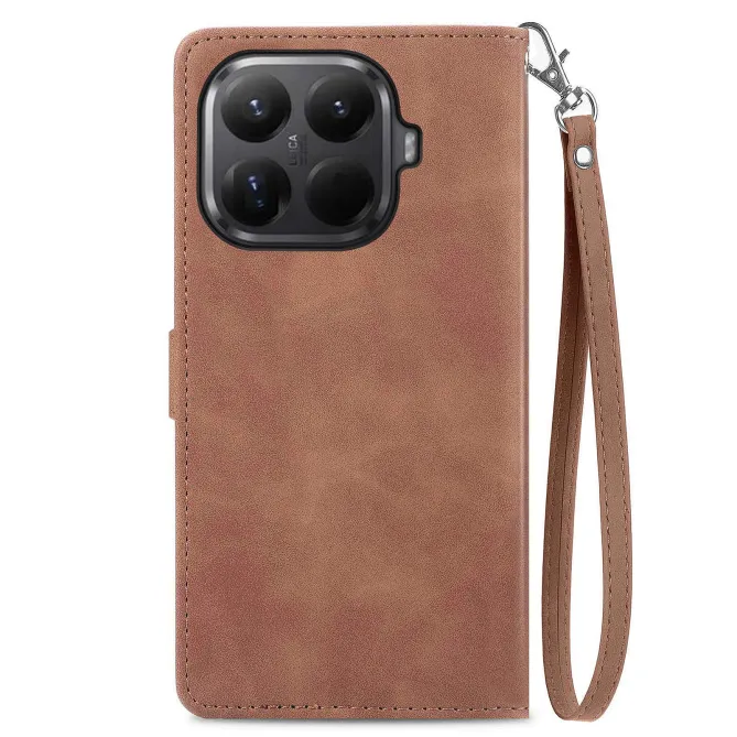 Housse Xiaomi 17T Pro Zippée Mandala Lanière