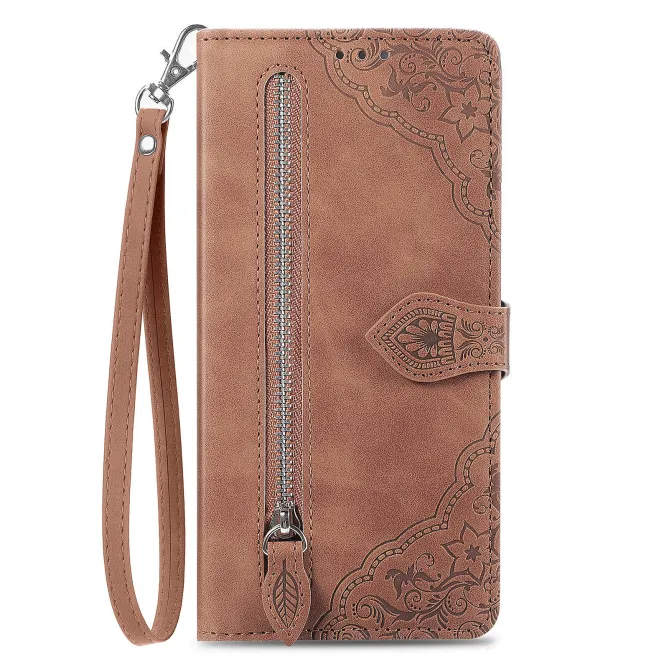 Housse Xiaomi 17T Pro Zippée Mandala Lanière