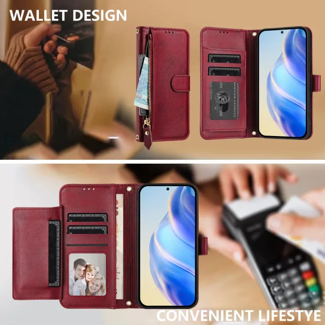 Housse Xiaomi 17T Pro Porte-Cartes à Lanière