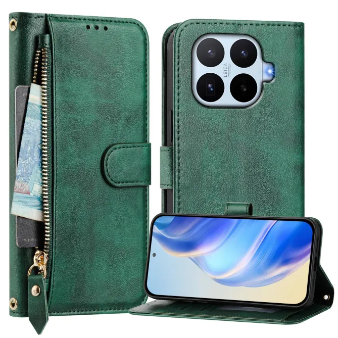 Housse Xiaomi 17T Pro Porte-Cartes à Lanière