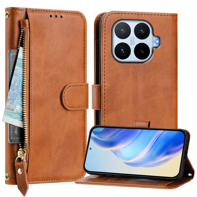 Housse Xiaomi 17T Pro Porte-Cartes à Lanière