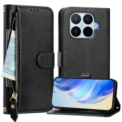 Housse Xiaomi 17T Pro Porte-Cartes à Lanière