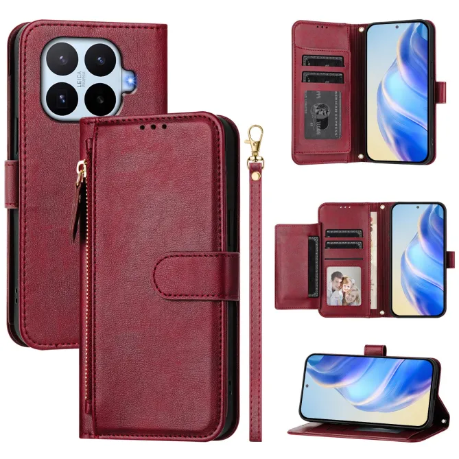 Housse Xiaomi 17T Pro Porte-Cartes à Lanière