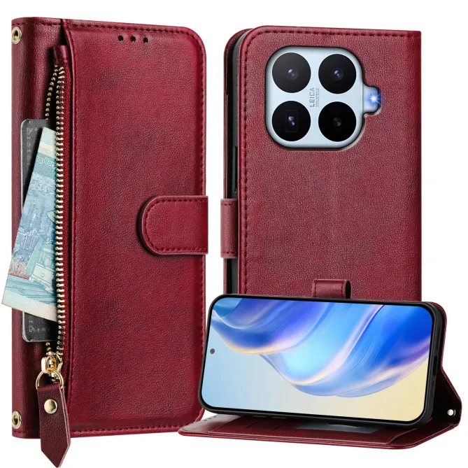 Housse Xiaomi 17T Pro Porte-Cartes à Lanière