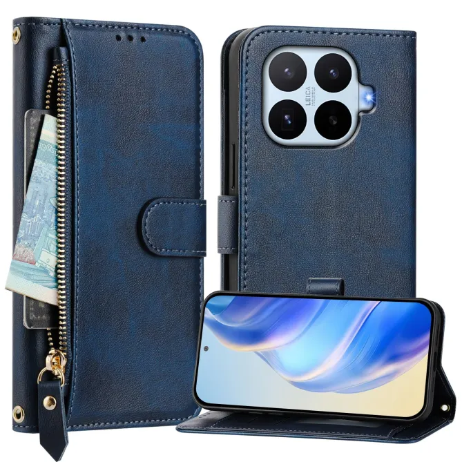Housse Xiaomi 17T Pro Porte-Cartes à Lanière