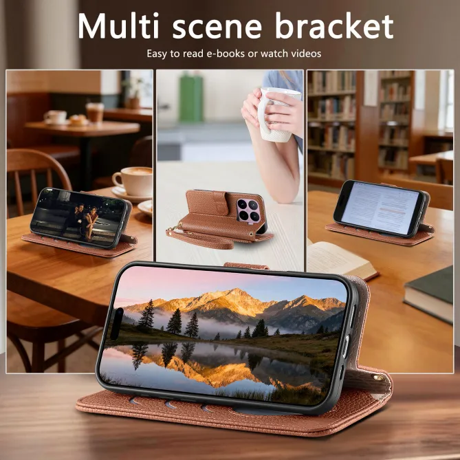 Housse Xiaomi 17T Pro Wallet Cœur Zippé