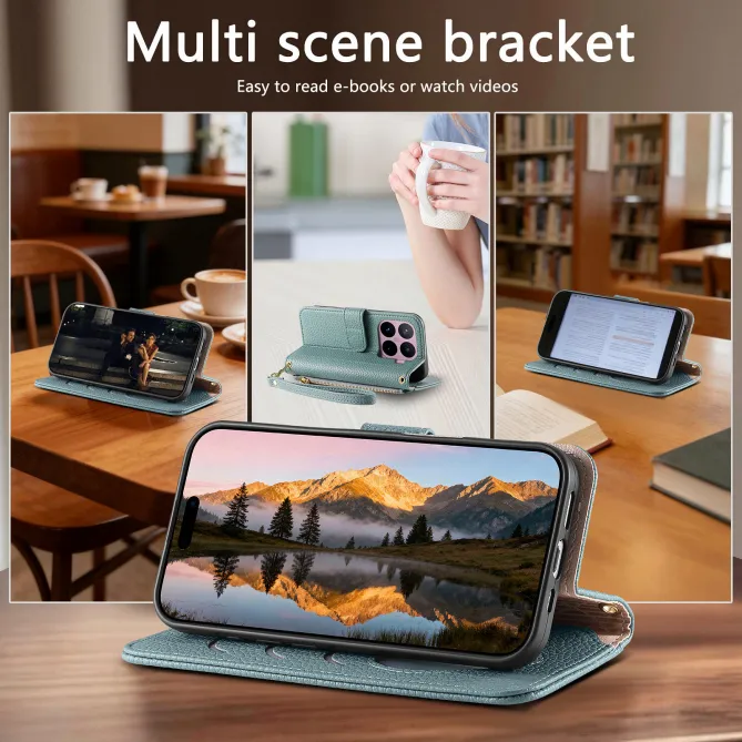 Housse Xiaomi 17T Pro Wallet Cœur Zippé