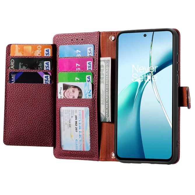 Housse Xiaomi 17T Pro Cœur Gravé Zippé Anti-RFID