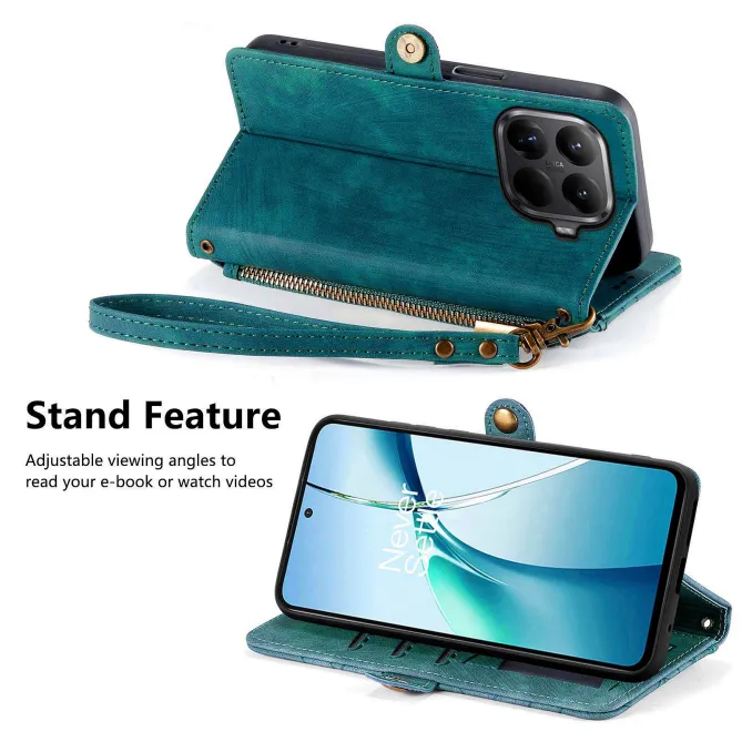 Housse Xiaomi 17T Pro Géométrie Zippée Lanière