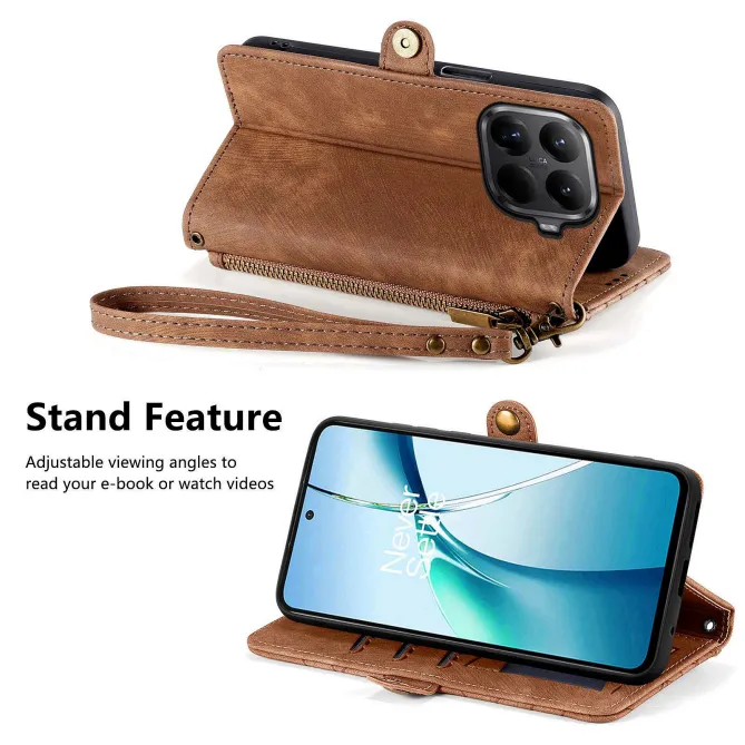 Housse Xiaomi 17T Pro Géométrie Zippée Lanière