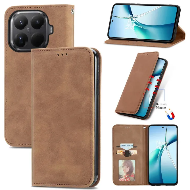 Housse Xiaomi 17T Pro Business Rétro