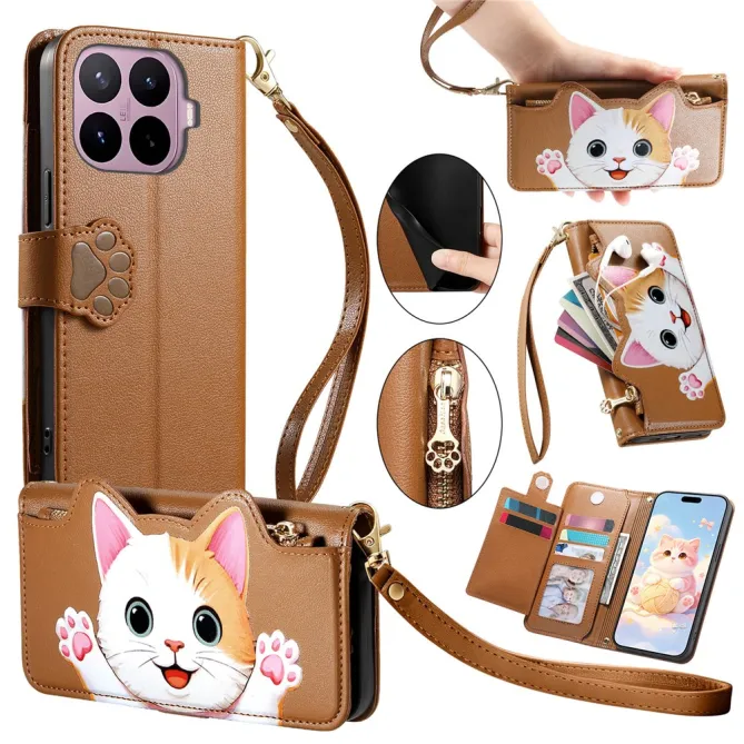 Housse Xiaomi 17T Pro Chaton Espiègle Zippée