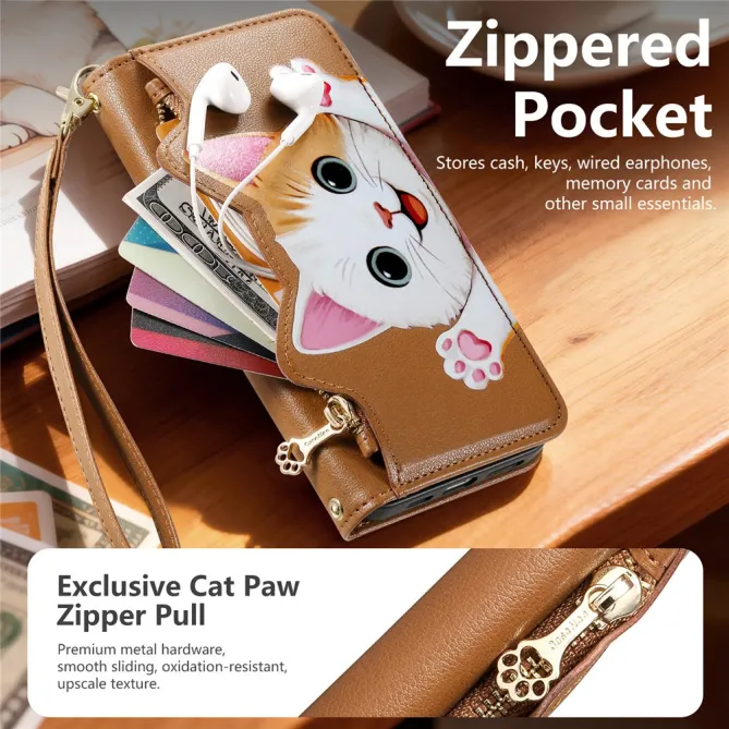 Housse Xiaomi 17T Pro Chaton Espiègle Zippée