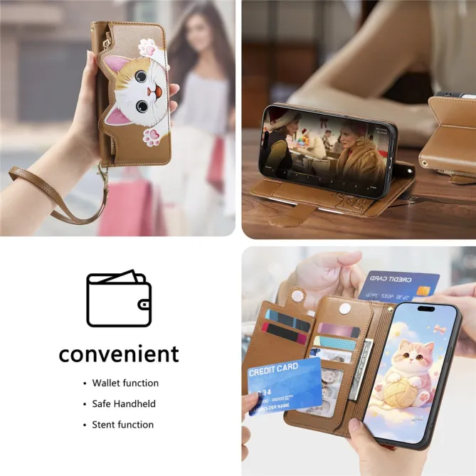 Housse Xiaomi 17T Pro Chaton Espiègle Zippée