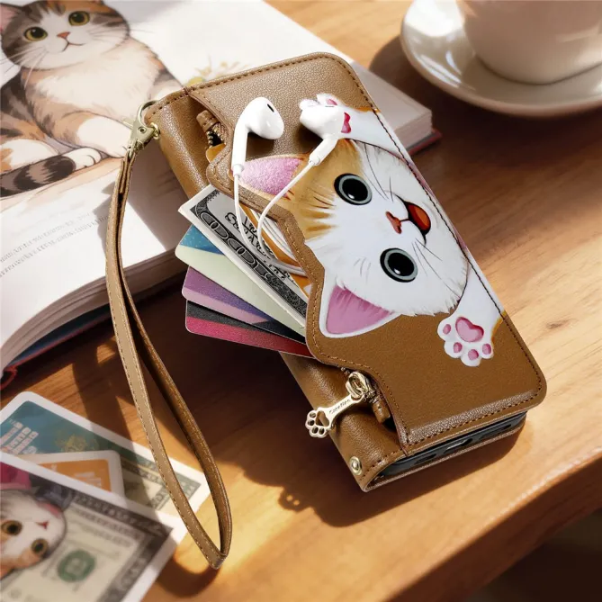 Housse Xiaomi 17T Pro Chaton Espiègle Zippée