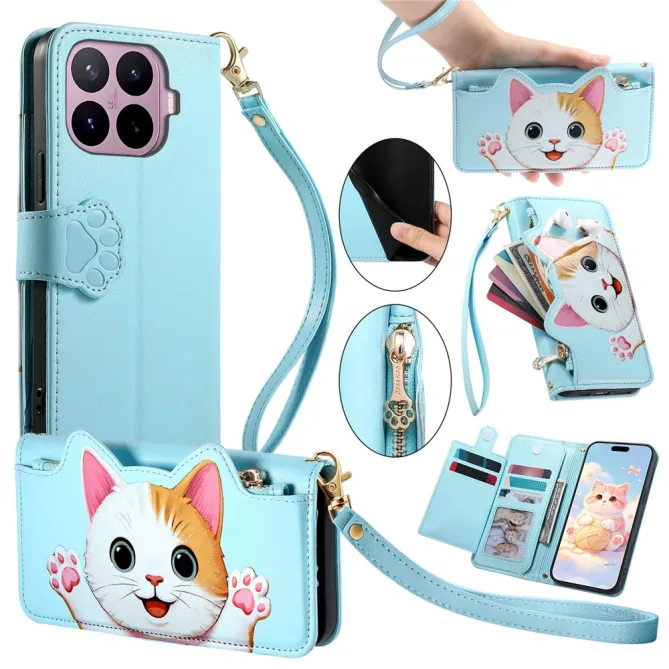 Housse Xiaomi 17T Pro Chaton Espiègle Zippée
