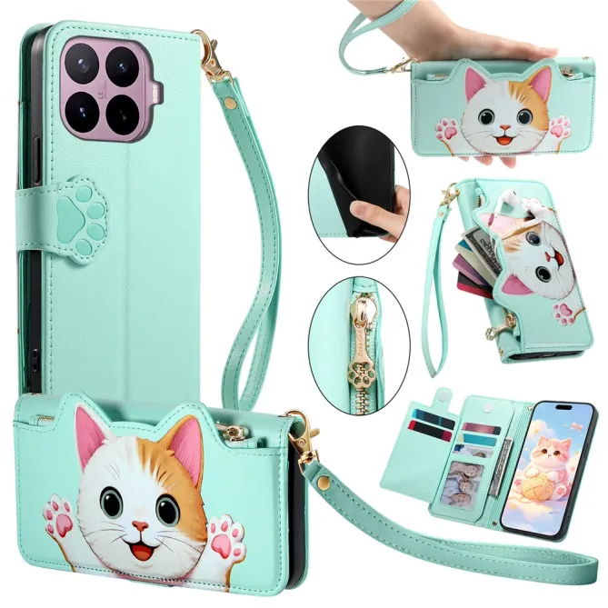 Housse Xiaomi 17T Pro Chaton Espiègle Zippée