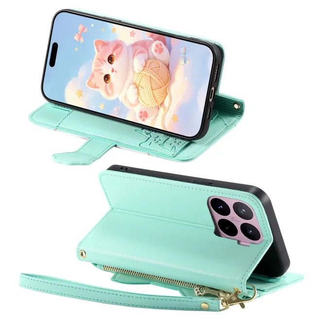 Housse Xiaomi 17T Pro Chaton Espiègle Zippée