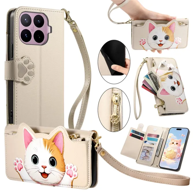 Housse Xiaomi 17T Pro Chaton Espiègle Zippée