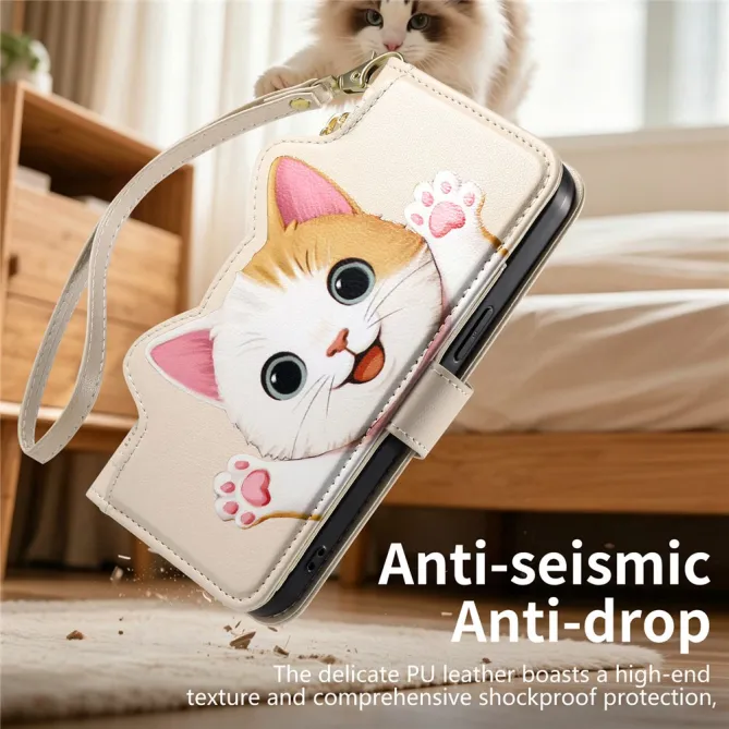 Housse Xiaomi 17T Pro Chaton Espiègle Zippée