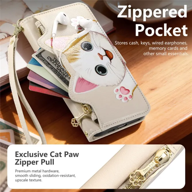 Housse Xiaomi 17T Pro Chaton Espiègle Zippée