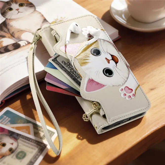 Housse Xiaomi 17T Pro Chaton Espiègle Zippée