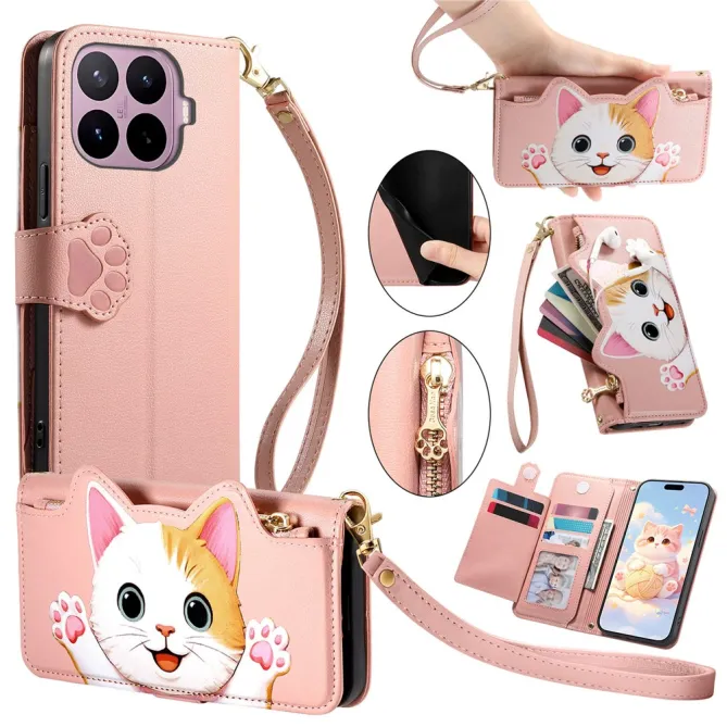 Housse Xiaomi 17T Pro Chaton Espiègle Zippée