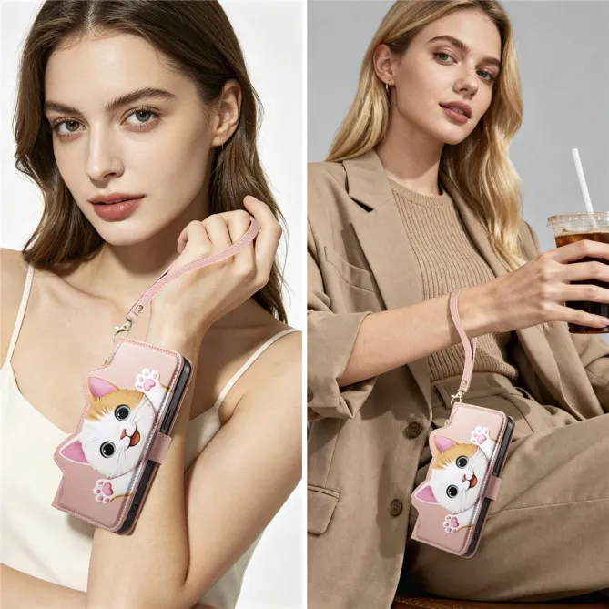 Housse Xiaomi 17T Pro Chaton Espiègle Zippée