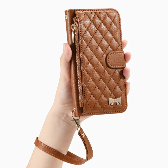 Housse Xiaomi 17T Pro Matelassée Nœud Zippée