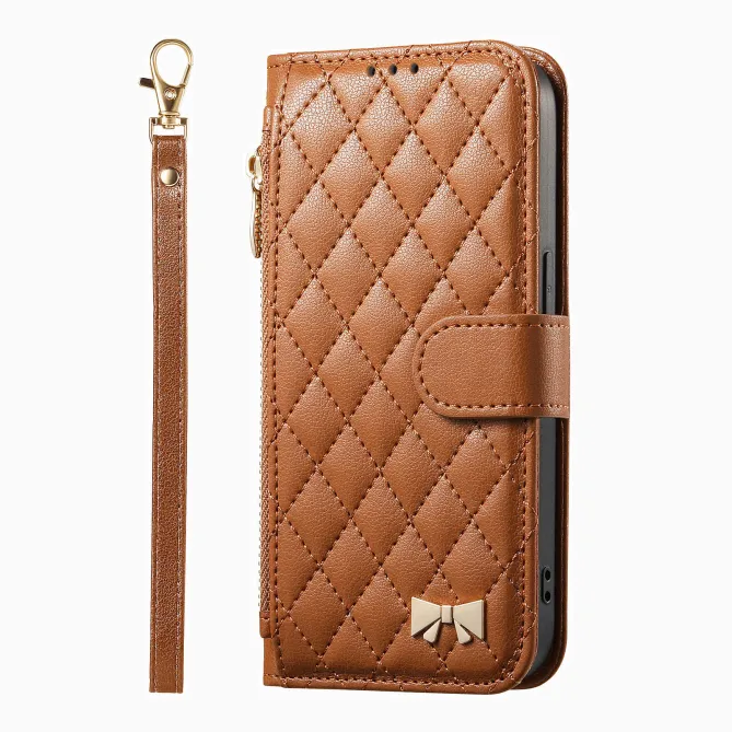 Housse Xiaomi 17T Pro Matelassée Nœud Zippée