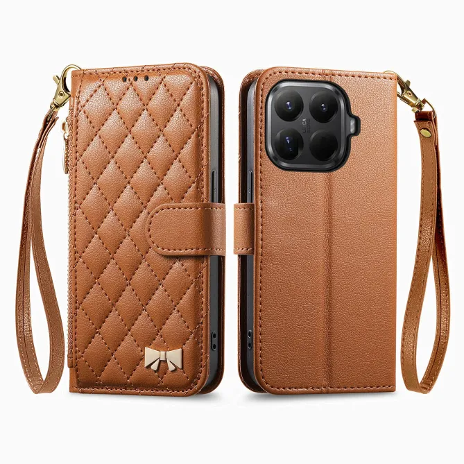 Housse Xiaomi 17T Pro Matelassée Nœud Zippée