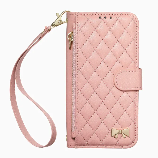 Housse Xiaomi 17T Pro Matelassée Nœud Zippée