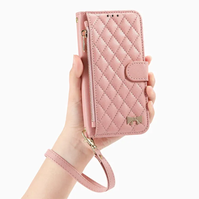Housse Xiaomi 17T Pro Matelassée Nœud Zippée