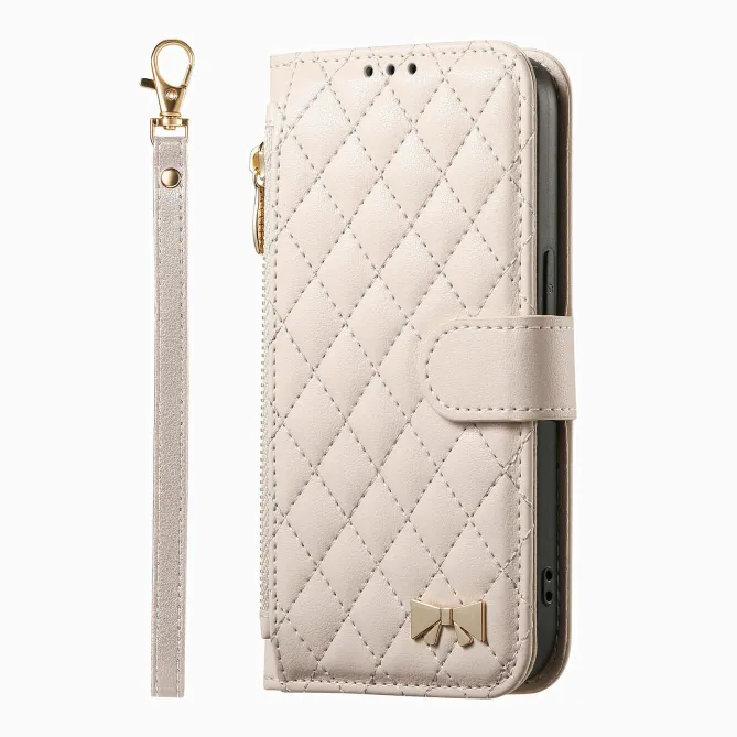 Housse Xiaomi 17T Pro Matelassée Nœud Zippée