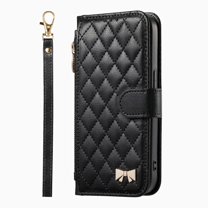 Housse Xiaomi 17T Pro Matelassée Nœud Zippée