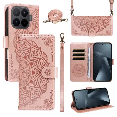 Housse Xiaomi 17T Pro Mandala Bandoulière