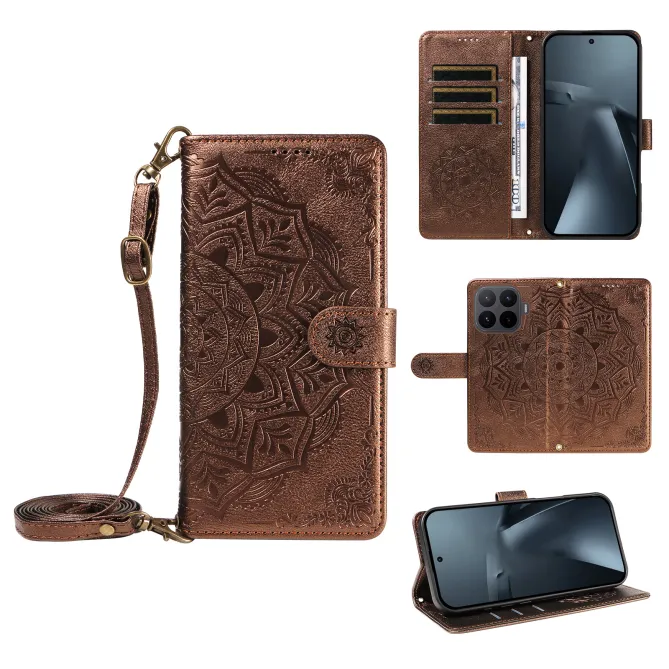 Housse Xiaomi 17T Pro Mandala Bandoulière