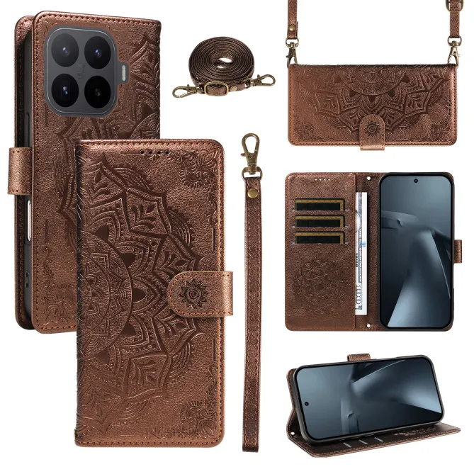 Housse Xiaomi 17T Pro Mandala Bandoulière